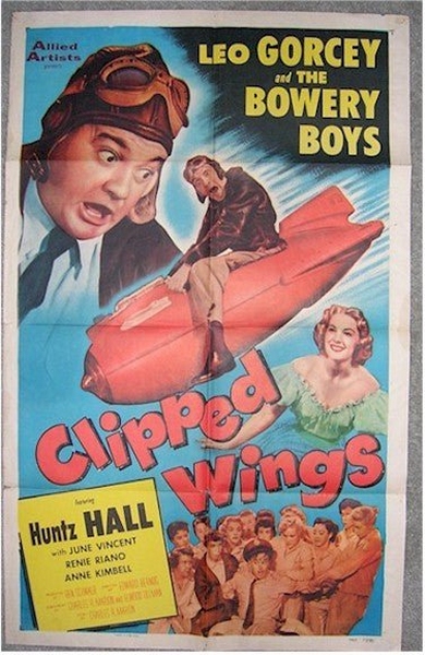 Bowery Boys - Clipped Wings Movie Poster
